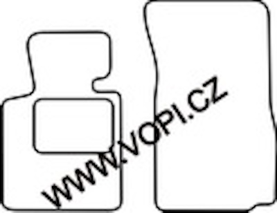 Autokoberce BMW Z4 04/2003 - 02/2013 Autofit (416)